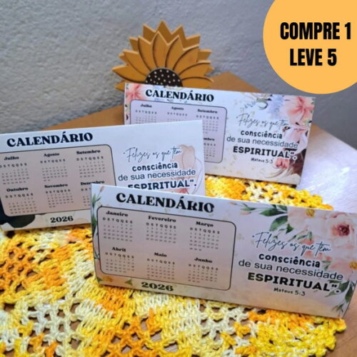 Arquivo Digital Calendário de Mesa 2026 -5501