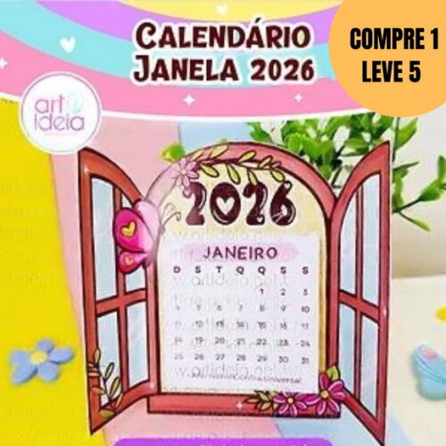 Arquivo Digital Calendário Janela 2026 -5526