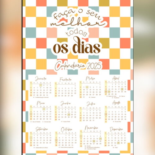 Arquivo Digital Calendários 2025 -666