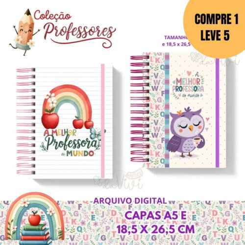 Arquivo Digital Capas A5 Dia dos Professores -5046