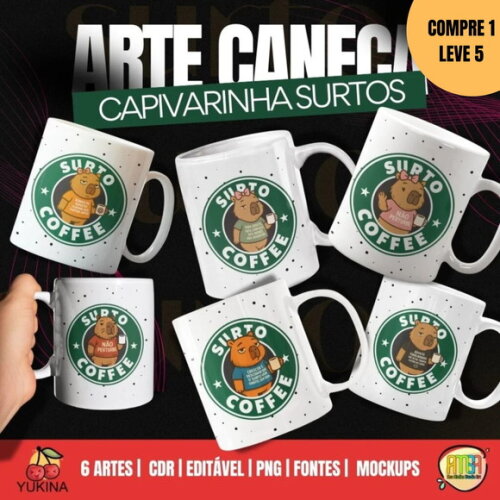 Arquivo Digital Capivarinha Surto Starbuks -3743