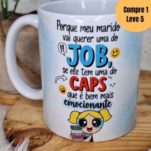Arquivo Digital Caps Lindinha Arte Avulsa Caneca -5152
