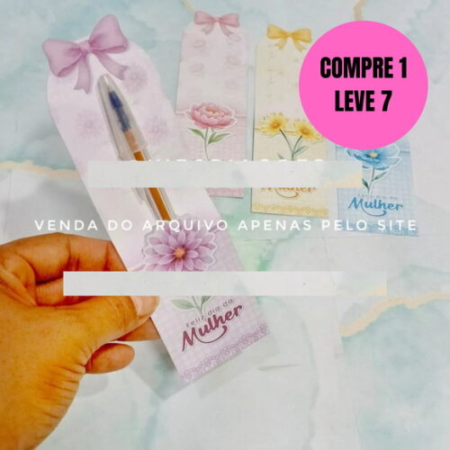Arquivo Digital Card Caneta Mulher 2026 -6376