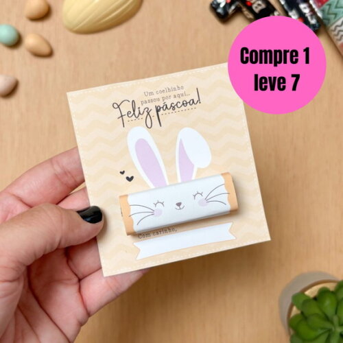 Arquivo Digital Card para Chocolatinho Páscoa 2026 -6481