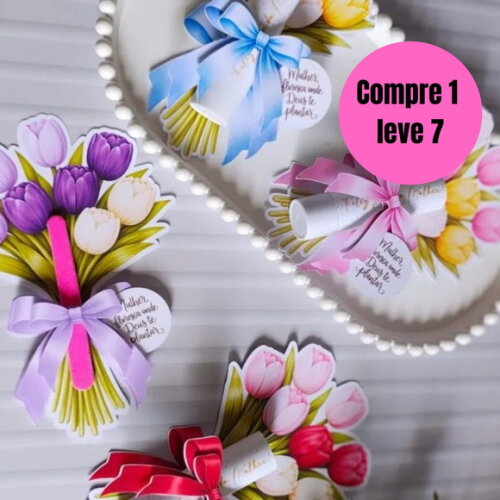 Arquivo Digital Cards Tulipas Dia da Mulher -6619