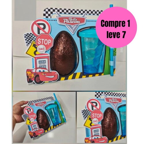 Arquivo Digital Carros Páscoa Porta Ovos -6431