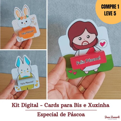Arquivo Digital Cartão Bis e Xuxinha -2930
