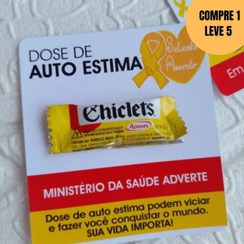 Arquivo Digital Cartão Chiclete Setembro Amarelo -4962