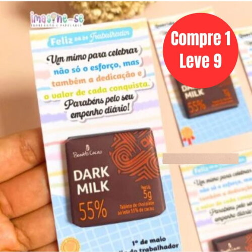 Arquivo Digital Cartão Chocolate Dia do Trabalhador -6916