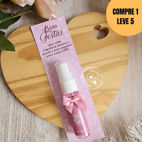 Arquivo Digital Cartão Home Spray Natal Rosa 2025 -5746
