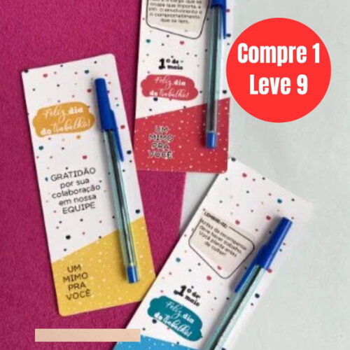 Arquivo Digital Cartão para Caneta Dia do Trabalhador -6918