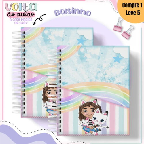 Arquivo Digital Casa Mágica da Gaby Kit Volta às Aulas -862