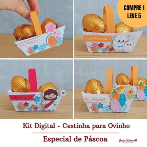 Arquivo Digital Cestinha de Páscoa -2593