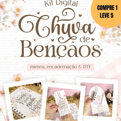 Arquivo Digital Chuva de Bençãos Minos Encadernação -5304