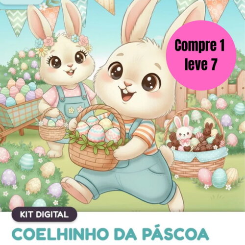 Arquivo Digital Coelhinho da Páscoa -6648