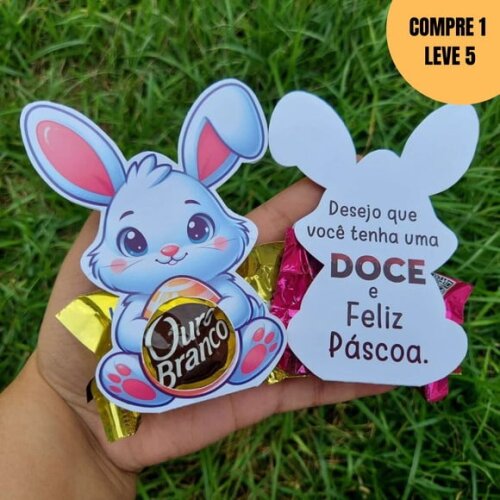 Arquivo Digital Coelho Porta Bombom -2304