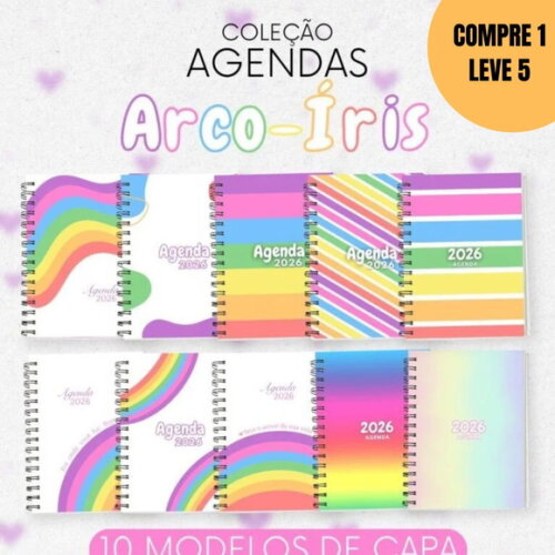 Arquivo Digital Coleção Agendas Arco Íris 2026 -5665
