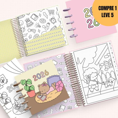 Arquivo Digital Coleção Agendas Color Me -5142