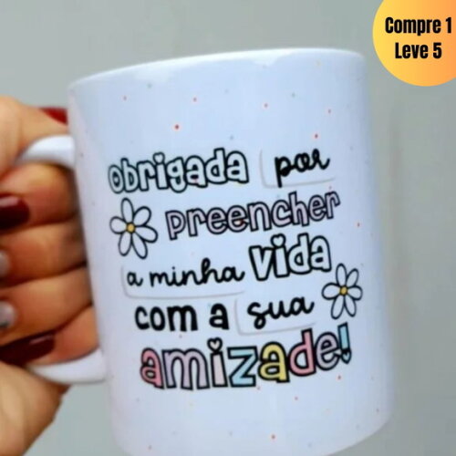 Arquivo Digital Coleção Amizade Caneca Básica -263