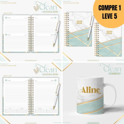 Arquivo Digital Coleção Basic Clean 2026 -4798