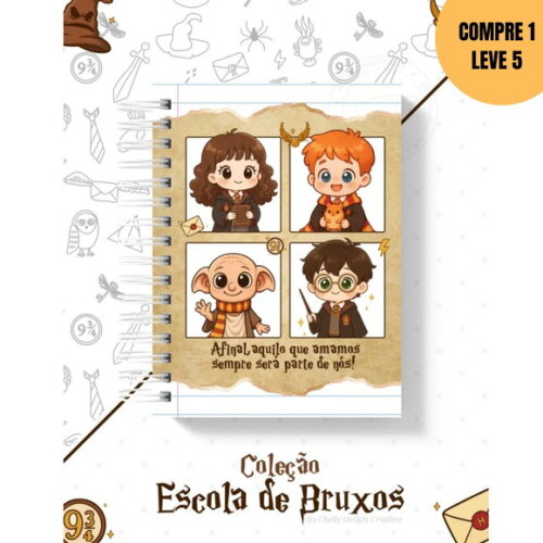 Arquivo Digital Coleção Escola de Bruxos Agenda 2026 -4074