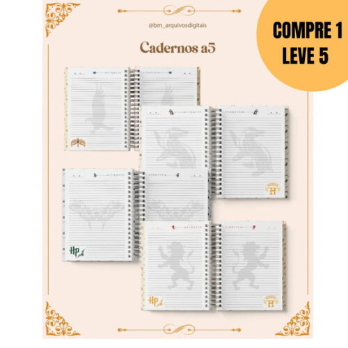 Arquivo Digital Coleçao Harry Potter Agenda 2026 -5428