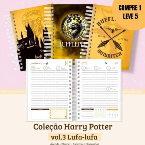 Arquivo Digital Coleção Harry Potter Vol.3 Lufa-lufa - 2228