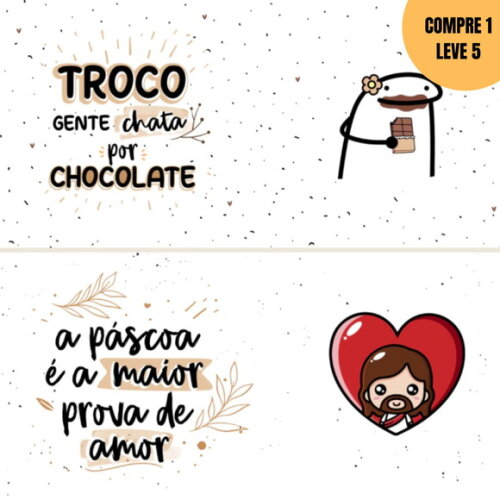 Arquivo Digital Coleção Páscoa 2025 Arte para Canecas - 2938