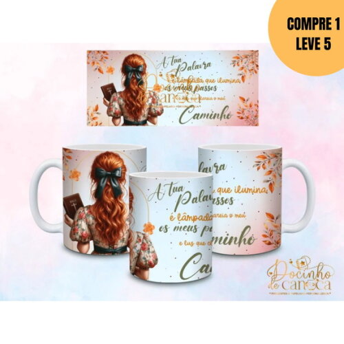 Arquivo Digital Coleção Primeiro Amor Arte para Caneca -6043