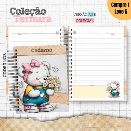 Arquivo Digital Coleção Ternura Kit Escolar 2025 -852