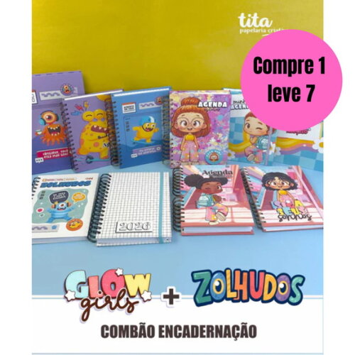 Arquivo Digital Combão Encadernação Menina e Menino -6562