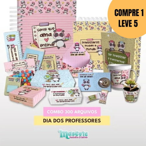 Arquivo Digital Combo 300 Arquivos Professores -5348