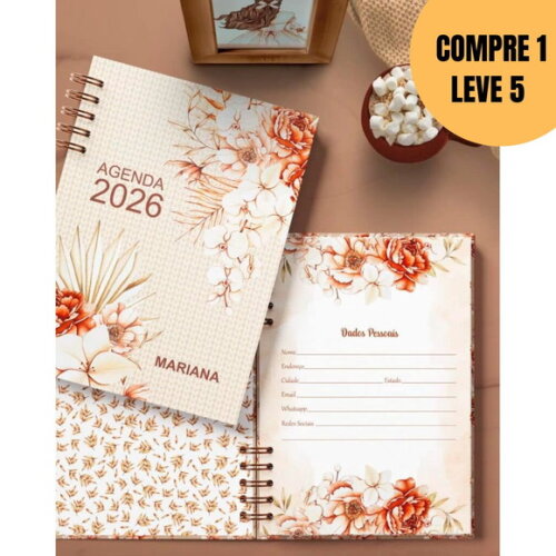 Arquivo Digital Combo 4 Agendas 2026 e Permanente -5332