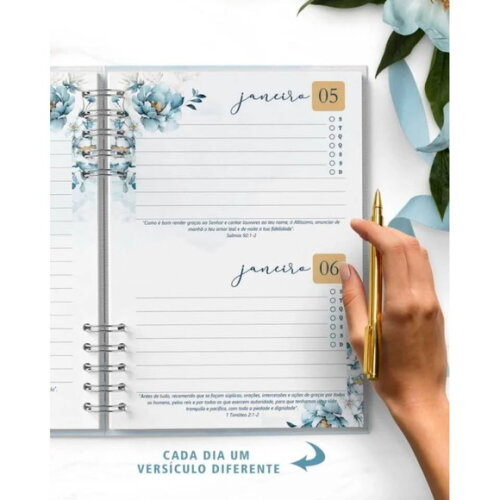 Arquivo Digital Combo 8 Agendas 2026 C/s Versículo Azul-4969