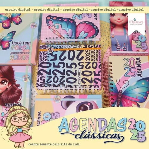 Arquivo Digital Combo Agenda Clássica A5 2025 -1006
