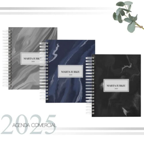 Arquivo Digital Combo Agenda Comercial Datada 2025 -1007