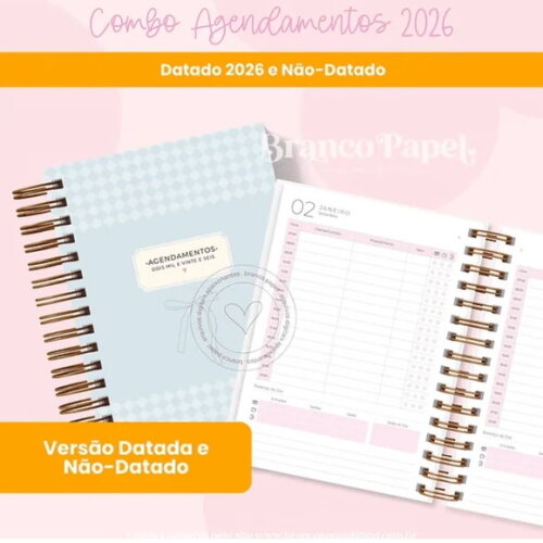 Arquivo Digital Combo Agendamentos 2026 -5488