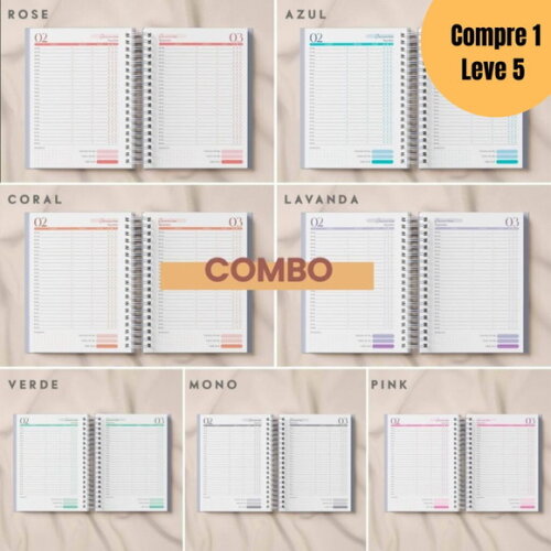 Arquivo Digital Combo Agendamentos 2026 + Perm Datado -5195
