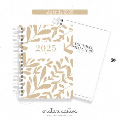 Arquivo Digital Combo Agendas 2025 Bege -734
