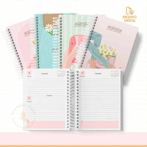 Arquivo Digital Combo Agendas A5 2025-637