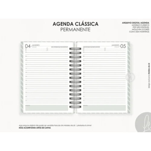 Arquivo Digital Combo Agendas Permanentes 2026 -4525