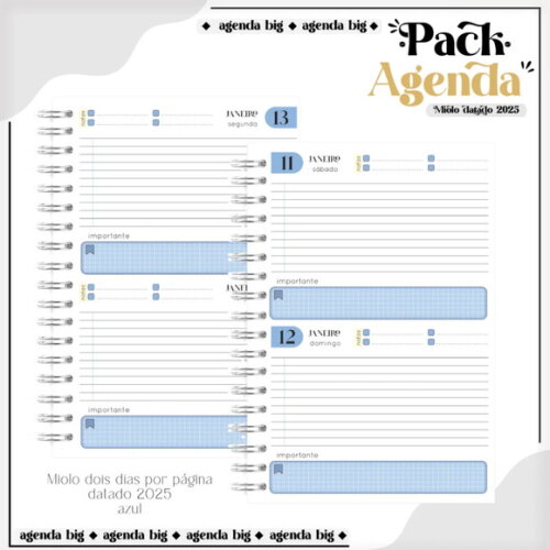 Arquivo Digital Combo Agendas Universitárias 2025 - 254