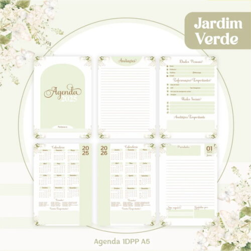 Arquivo Digital Combo Alfabeto Jardim Verde 2025 -366
