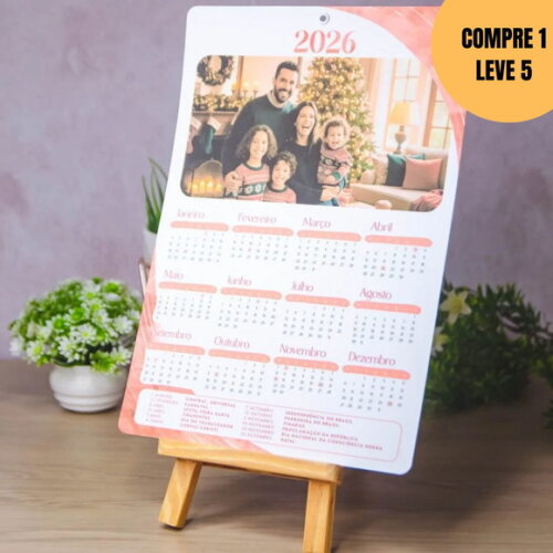 Arquivo Digital Combo Calendários 2026 Col Vagalume -6028