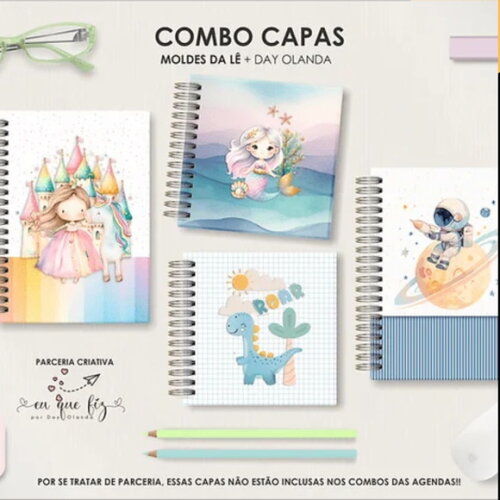 Arquivo Digital Combo Capas Infantis -806