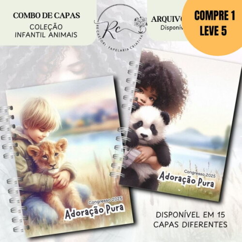Arquivo Digital Combo Capas Infantis para o Congresso -5297