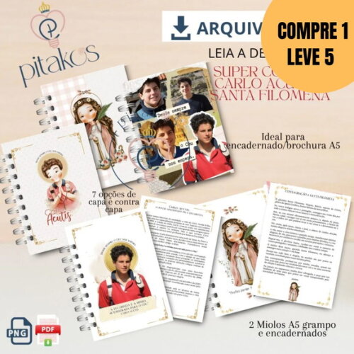 Arquivo Digital Combo Carlo Acutis e Santa Filomena -5403