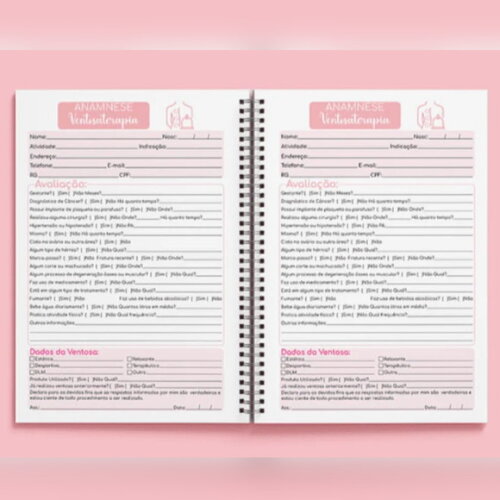 Arquivo Digital Combo Fichas Anamnese Profissões -774