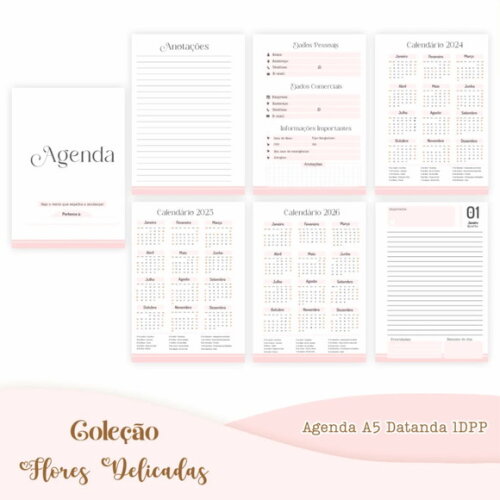 Arquivo Digital Combo Flores Delicadas Agenda 2025 -746