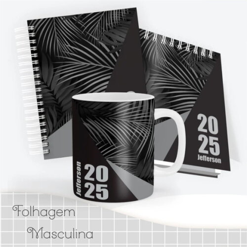 Arquivo Digital Combo Folhagem Masculina 2025 -934